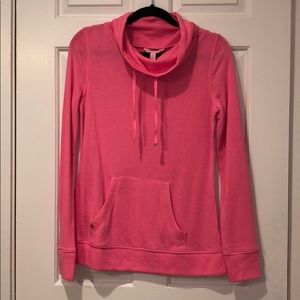 Pink lily pullover